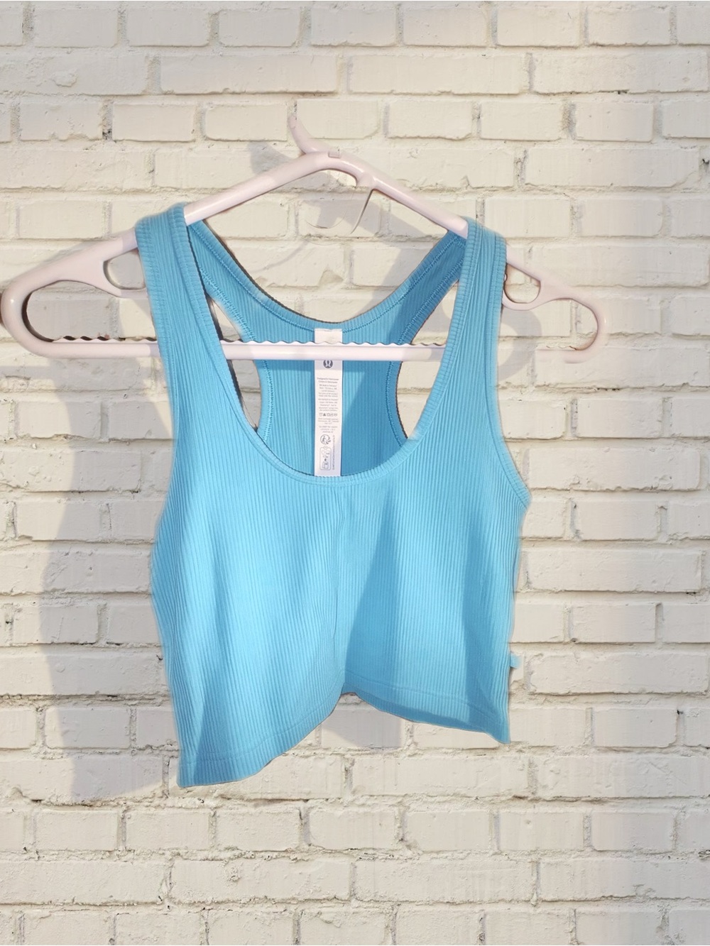 Lululemon Utility Blue Athletic Tank Top